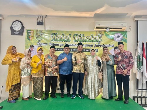 Kegiatan Halal Bihalal IKKS Jabodetabek di Jakarta.(foto: ultra/halloriau.com)