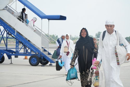 Ilustrasi pemulangan jemaah haji Riau mencapai ribuan orang (foto/ist)