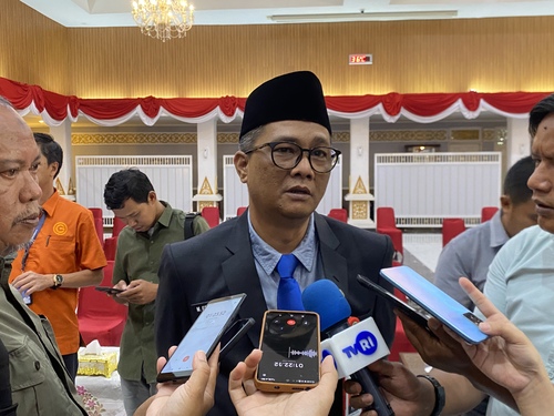 Kepala BPBD Damkar Riau, M Edy Afrizal. (Foto: Sri Wahyuni)
