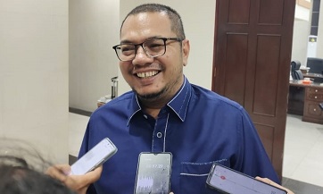 Ketua DPRD Inhil, Iwan Taruna.(foto: yendra/halloriau.com)