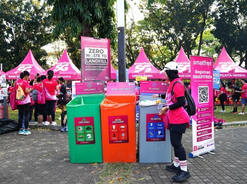 Zero Waste to Landfill SMARTFREN Run 2026.(foto: istimewa)