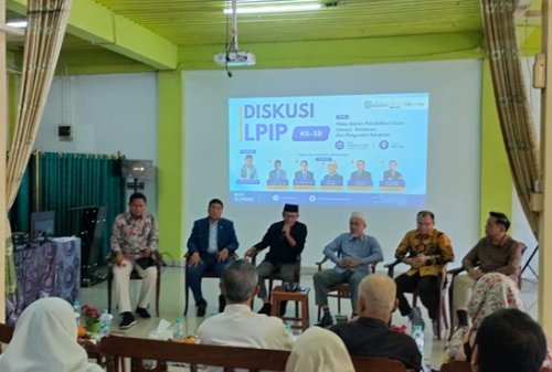 LPIP menggelar Diskusi LPIP Seri ke-38 dengan mengangkat tema Masa Depan Pendidikan Islam: Inovasi, Moderasi, dan Penguatan Karakter di Gedung IRGT Hall, Jalan Jenderal Sudirman, Pekanbaru, Sabtu (1/8/2026).