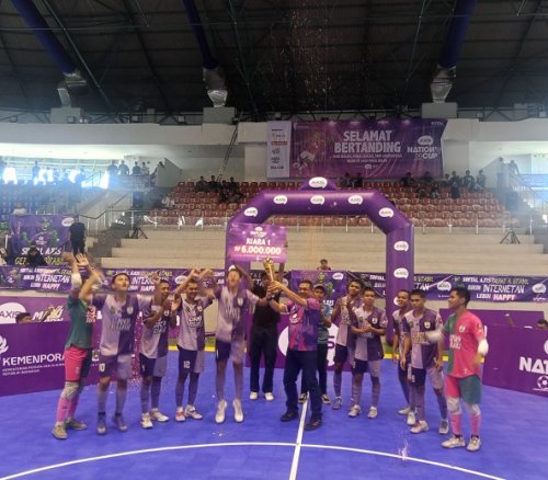 Sekolah Khusus Olahraga (SKO) Provinsi Riau keluar sebagai juara AXIS Nation Cup (ANC) 2026 wilayah Riau pada laga final di Gelanggang Remaja Pekanbaru, Minggu (2/8/2026).