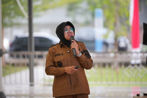 Bupati Siak, Afni.(foto: int)